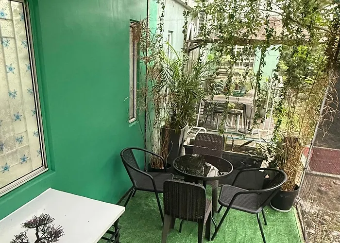 Nature-inspired Staycation With Outdoor Garden Veranda Apartment