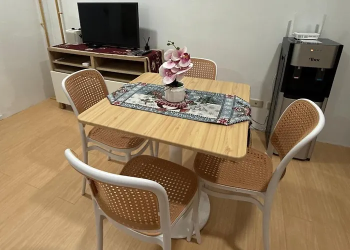 Nature-inspired Staycation With Outdoor Garden Veranda Apartment Manila